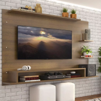 Imagem da oferta Painel Para Tv Até 60 Polegadas Alfa Madesa Com Nicho Rustic XA21055Z1