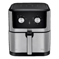 Imagem da oferta Fritadeira Elétrica Chrome Fry Inox Elgin 8l Airfryer 110v