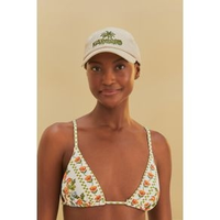 Imagem da oferta Boné Estampado Farm Rio Tropical - Off White- FARM RIO