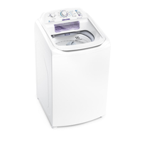 Imagem da oferta Máquina de Lavar Electrolux 10,5kg Branca Turbo Economia com Jet&Clean e Filtro Fiapos (LAC11)