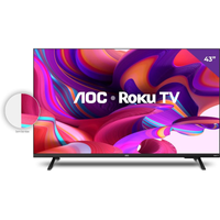 Imagem da oferta Smart TV LED 43" Full HD AOC Roku TV Wifi Conversor Digital USB HDMI - 43S5135/78G