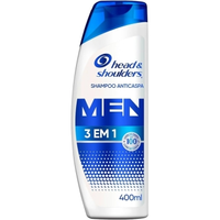 Imagem da oferta 2 Unidades Shampoo Head & Shoulders Men 3Em1 400Ml