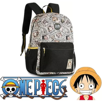 Imagem da oferta Mochila De Costas Escolar Oficial One Piece Estampada - Clio Style