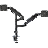 Imagem da oferta Suporte Ergonômico ELG Tipo Torre Multiarticulado de Mesa com Pistão a Gás para 2 Monitores de 17'' a 27'' - FH160N