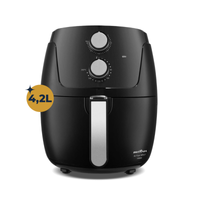 Imagem da oferta Fritadeira Air Fryer Britânia 4,2L BFR37 Preto 127V