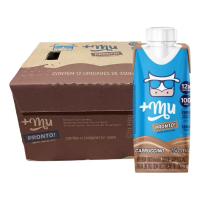 Imagem da oferta Bebida Proteica Pronta Sabor Cappuccino Pack Com 12 Unidades De 250ml +mu