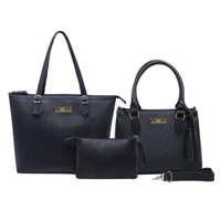 Imagem da oferta Kit Bolsa Grande + Baú + Carteira Feminina Linda Willibags