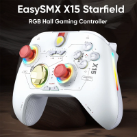 Imagem da oferta Controle sem Fio EasySMX X15 Hall Effect RGB para PC Celular e Nintendo Switch