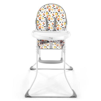 Imagem da oferta Cadeira de Alimentação Alta Slim 6M-15KGS Cinza Multikids Baby - BB371