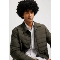 Imagem da oferta Jaqueta Puffer Masculina Sem Capuz Com Bolso Hering