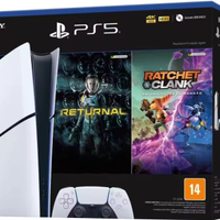 Imagem da oferta Console Playstation 5 Slim Edição Digital + Jogos Returnal + Ratchet & Clank