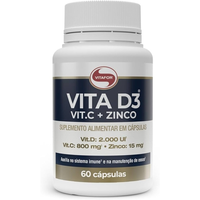 Imagem da oferta Vitafor Vita D3 Vit.C + Zinco - 60 Cápsulas