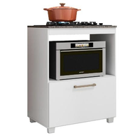 Imagem da oferta Balcão de Cozinha Para Cooktop 5 Bocas e Nicho Para Forno Slim