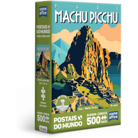 Imagem da oferta Quebra-cabeça Postais do mundo Peru - Machu Picchu 500 peças nano Game Office Toyster brinquedos