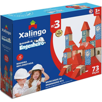 Imagem da oferta Brinquedo Brincando de Engenheiro 73 Peças 52776 - Xalingo