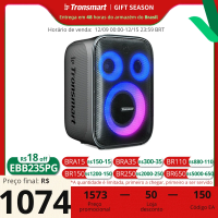 Imagem da oferta Tronsmart Altifalante - Halo 200 Alto-falante Bluetooth Saída de alto-falante 120 W com sistema de som de 3 vias 120 W