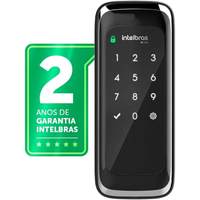 Imagem da oferta Fechadura Digital de Sobrepor Touch Screen FR 101 Preto Intelbras