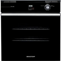 Imagem da oferta Forno de Embutir a Gás Brastemp 78 Litros BOA84AE com Grill e Timer Touch Preto - 220V