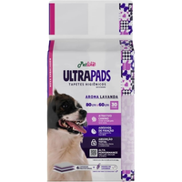 Imagem da oferta Tapete Higiênico Para Cães Ultra Pads Aroma de Lavanda para Cães 80cmx60cm 30 Unidades