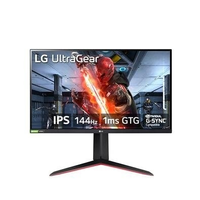 Imagem da oferta Monitor Gamer LG UltraGear 27" 144Hz Full HD 1ms IPS DisplayPort e HDMI HDR 10 99% sRGB FreeSync Premium VESA - 27GN65R