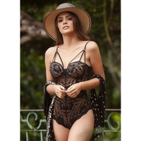 Imagem da oferta Body Nimphea PRETO - Descubra as melhores e mais confortáveis lingeries Confira! |  Lingerie