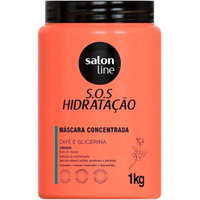 Imagem da oferta Máscara Capilar Sos Hidratação Concentrada Café e Glicerina Vegana Salon Line - 1kg