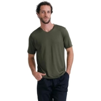 Imagem da oferta Tech T-shirt Gola V CorNori Green