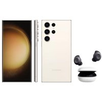 Imagem da oferta Smartphone Samsung Galaxy S23 Ultra 256GB + Galaxy Buds FE Sem Fio