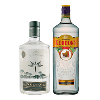 Imagem da oferta Velvo Botanic 800ml + Gordons Gin 750ml