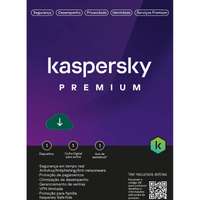 Imagem da oferta Antivírus Kaspersky Premium com VPN 1 Ano 1 Dispositivo