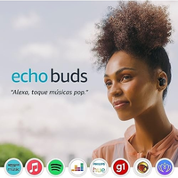 Imagem da oferta Echo Buds (2ª Geração): Fones de ouvido sem fio com cancelamento de ruído ativo e Alexa