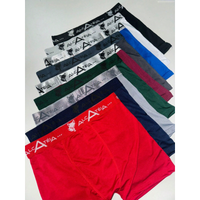 Imagem da oferta KIT 10 CUECAS BOXER ADULTO MASCULINA 10 CUECA BOX ADULTO MICROFIBRA VARIADA ALCATEIA