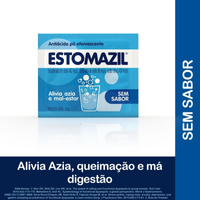 Imagem da oferta 3 Unidades Estomazil Pó Efervescente Sem Sabor Sachê 5g