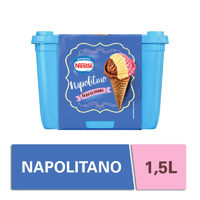 Imagem da oferta 2 Potes De Sorvete Napolitano Nestlé 1,5 Litros