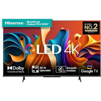 Imagem da oferta Hisense Smart TV UHD 4K QLED 75" Polegadas 75Q6N Google TV com HDR10+ Dolby Atmos Modo Esporte Modo Jogo Plus e Compatí