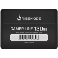 Imagem da oferta SSD Rise Mode Gamer Line 120GB SATA III 2.5" Leitura: 535MB/s Gravação: 435MB/s Preto - RM-SSD-120