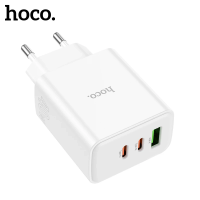 Imagem da oferta 3 unidades HOCO-Dual USB C Adaptador de Carregamento Rápido Carregador de Parede para iPhone 15 14 13 Pro Max PD QC3.0