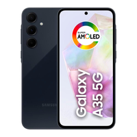 Imagem da oferta Smartphone Samsung Galaxy A35 5G Azul Escuro 128GB 6GB de RAM Câmera Tripla Traseira de até 50MP Selfie de 13MP e Tela