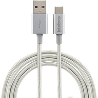 Imagem da oferta Cabo USB-C em nylon com 1,5m EUAC 15NB Intelbras