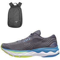 Imagem da oferta Kit Tênis de Corrida Masculino Mizuno Wave Skyrise 4 e Mochila Fun New