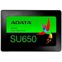 Imagem da oferta SSD Adata Su650 240GB Leitura 520 MB/s Gravação 450MB/s - Asu650ss-240gt-r