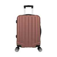 Imagem da oferta Mala de Bordo ABS 4 Rodas Adventure Fortt Rose Gold - MAB01-RE