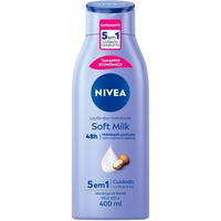 Imagem da oferta NIVEA Loção Hidratante Desodorante Soft Milk 400ml