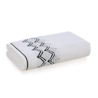 Imagem da oferta Toalha Banhão  Fio Penteado Montana Branco -  | Tudo em cama mesa banho e decoração