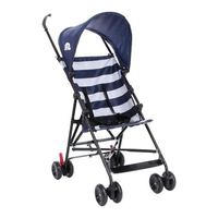 Imagem da oferta Carrinho Guarda-Chuva Malibu 6m-15kgs Azul Marinho Multikids Baby - BB348