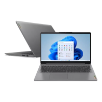 Imagem da oferta Notebook Lenovo Ideapad 3i 82MD000ABR 4gb RAM 256gb SSD 15.6'' W11 Cor Cinza 60Hz Intel Core i3 FHD