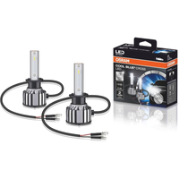 Imagem da oferta KIT LED COOL BLUE CROSS H1 OSRAM - 64150CW CBC - Potência 23W - Tensão 12V - 2 anos de Garantia - 6000K Branca Azulada