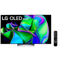 Imagem da oferta Smart TV 55\" LG OLED 4K OLED55C3PSA com processador ThinQ AI WebOS 23 FreeSync AI Picture Pro e Alexa Built-in