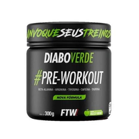 Imagem da oferta Pré-Treino Diabo Verde  Maçã Verde 300g - FTW