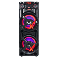 Imagem da oferta Caixa de Som Torre Amvox ACA 1900 New X SFM 1900W RMS Bluetooth 2 Woofers de 12 Polegadas